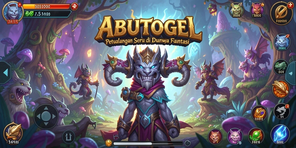 Screenshot gameplay ABUTOGEL menampilkan petualangan mendebarkan dan eksplorasi dunia yang luas.