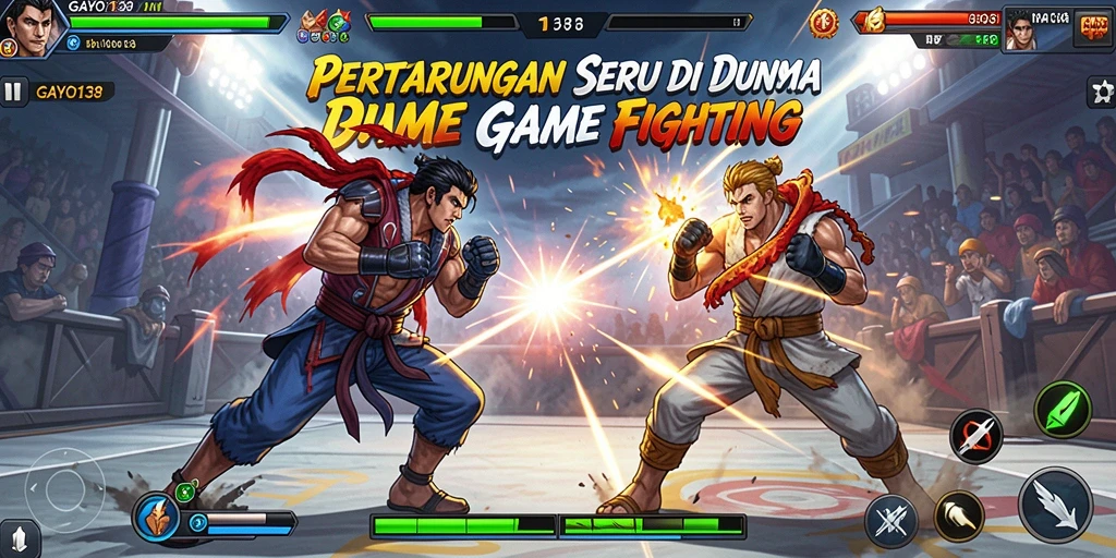 Screenshot GAYO138 menampilkan aksi pertarungan yang mendebarkan.