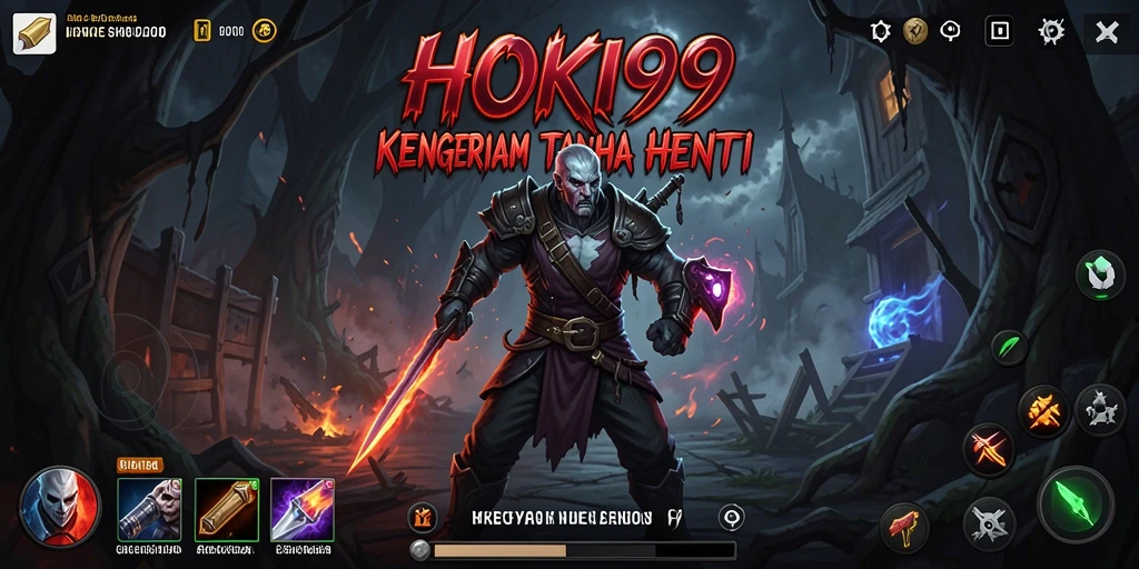 Screenshot gameplay menampilkan ketegangan yang mendalam di HOKI99.