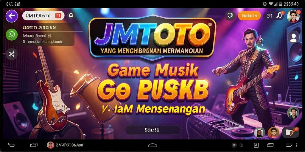 Tampilan gameplay <strong>JMTOTO</strong> yang menarik dengan berbagai pilihan lagu.