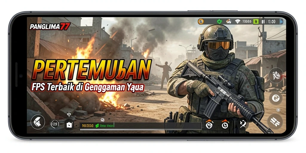 Tampilan gameplay seru di PANGLIMA77 dengan grafis memukau.