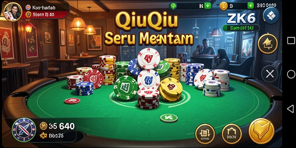 Gameplay seru ZK6 dalam aksi QiuQiu.